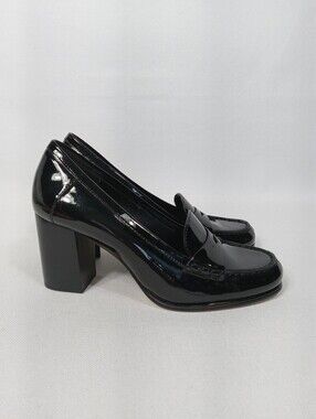 MICHAEL Michael Kors Buchanan Loafer in Black Patent Leather Womens Size 6.5 M